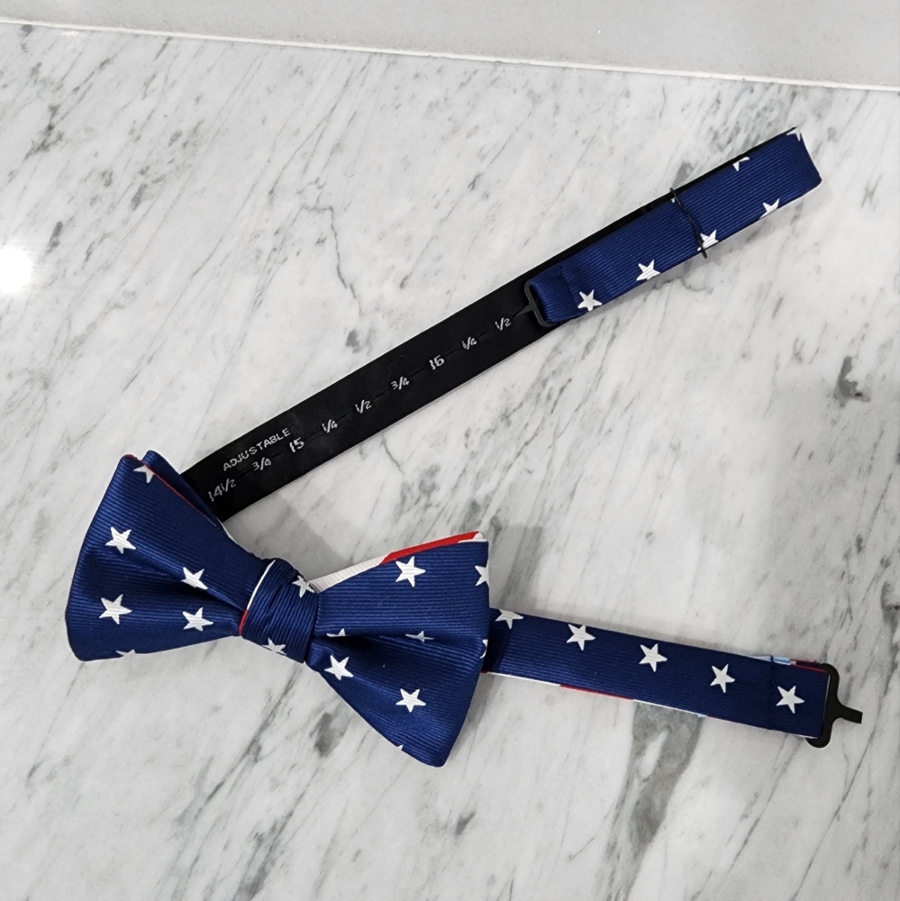 Patriotic Bow Tie/ Fourth of July/ American Flag/